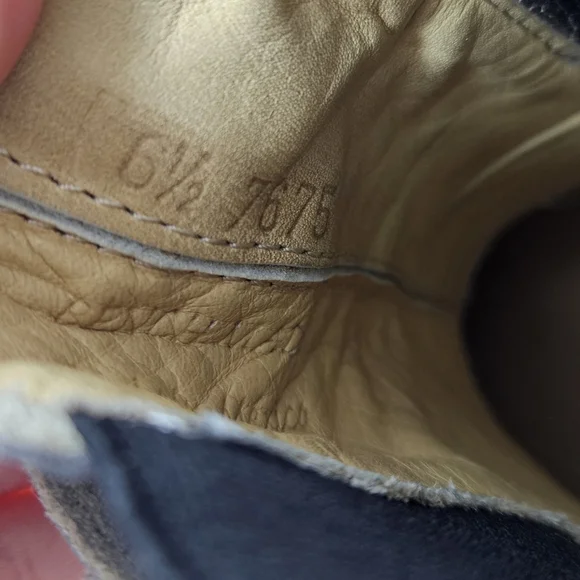 Bed Stu Ravine Booties Grey Rustic Natural Leather 6.5 - Picture 8 of 12